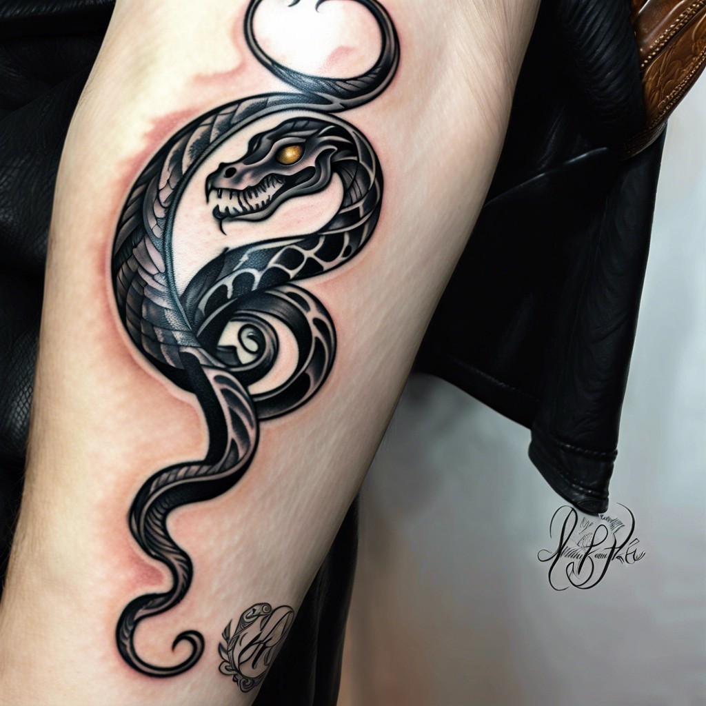 15 Death Eater Tattoo Ideas for Harry Potter Fans