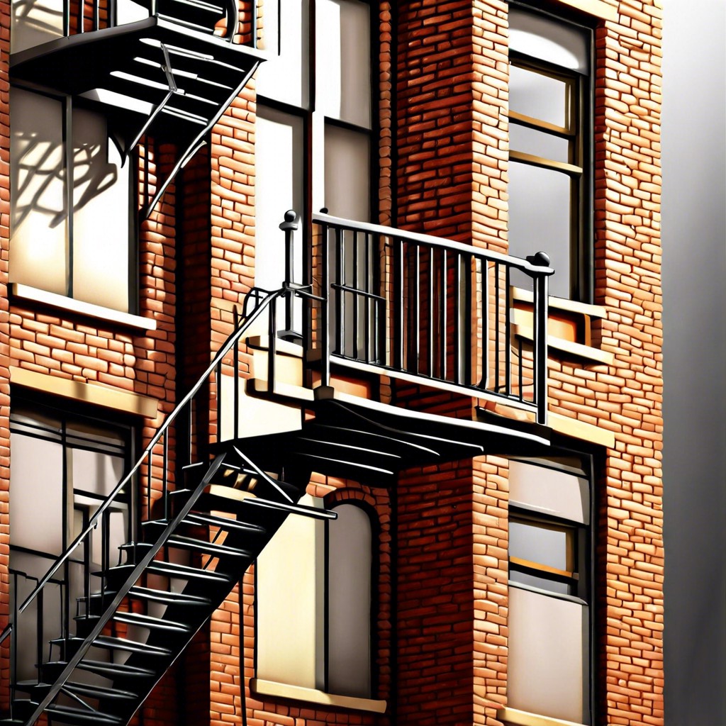 fire escape stairs