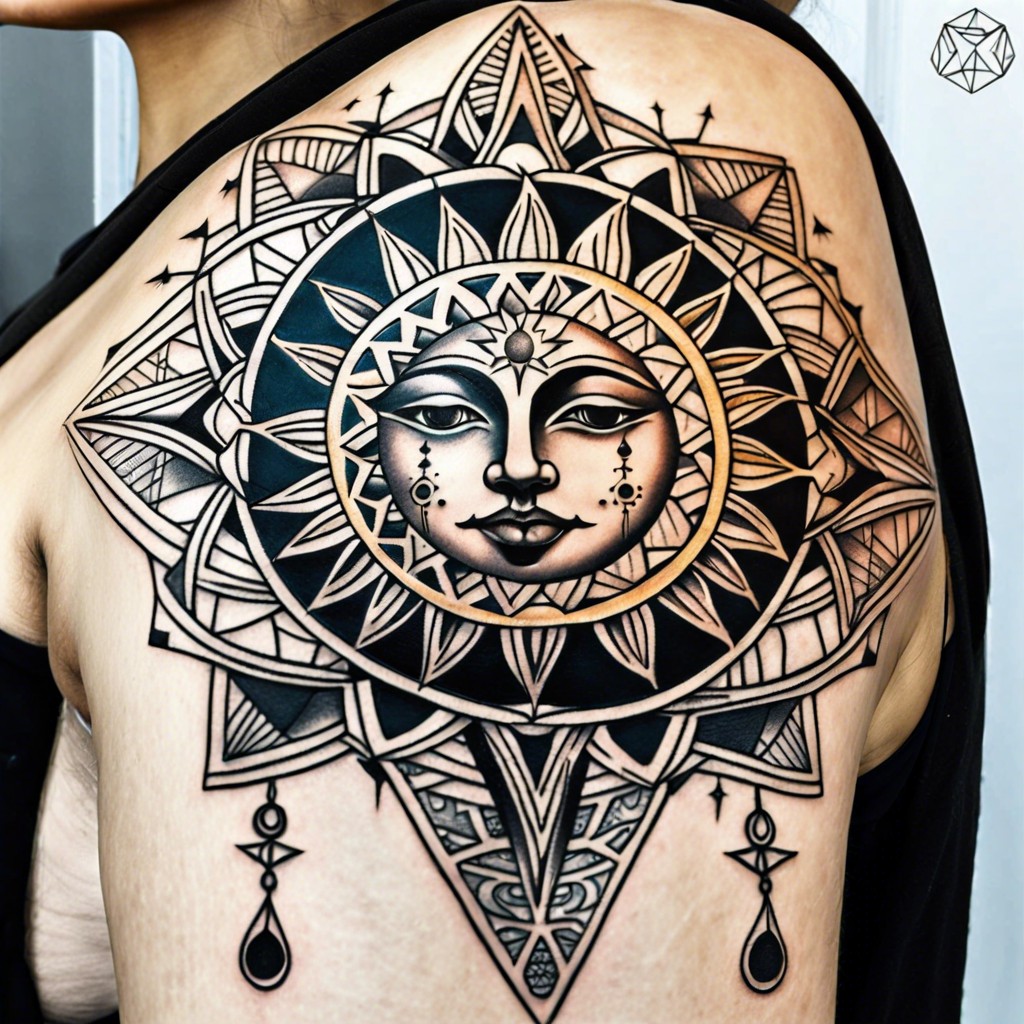 15 Stunning Sun and Moon Tattoo Ideas for Your Next Ink Inspiration