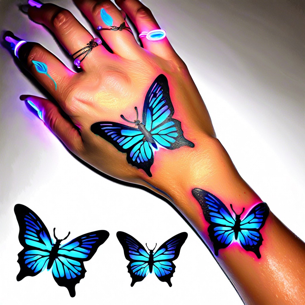 15 Small Butterfly Hand Tattoo Ideas