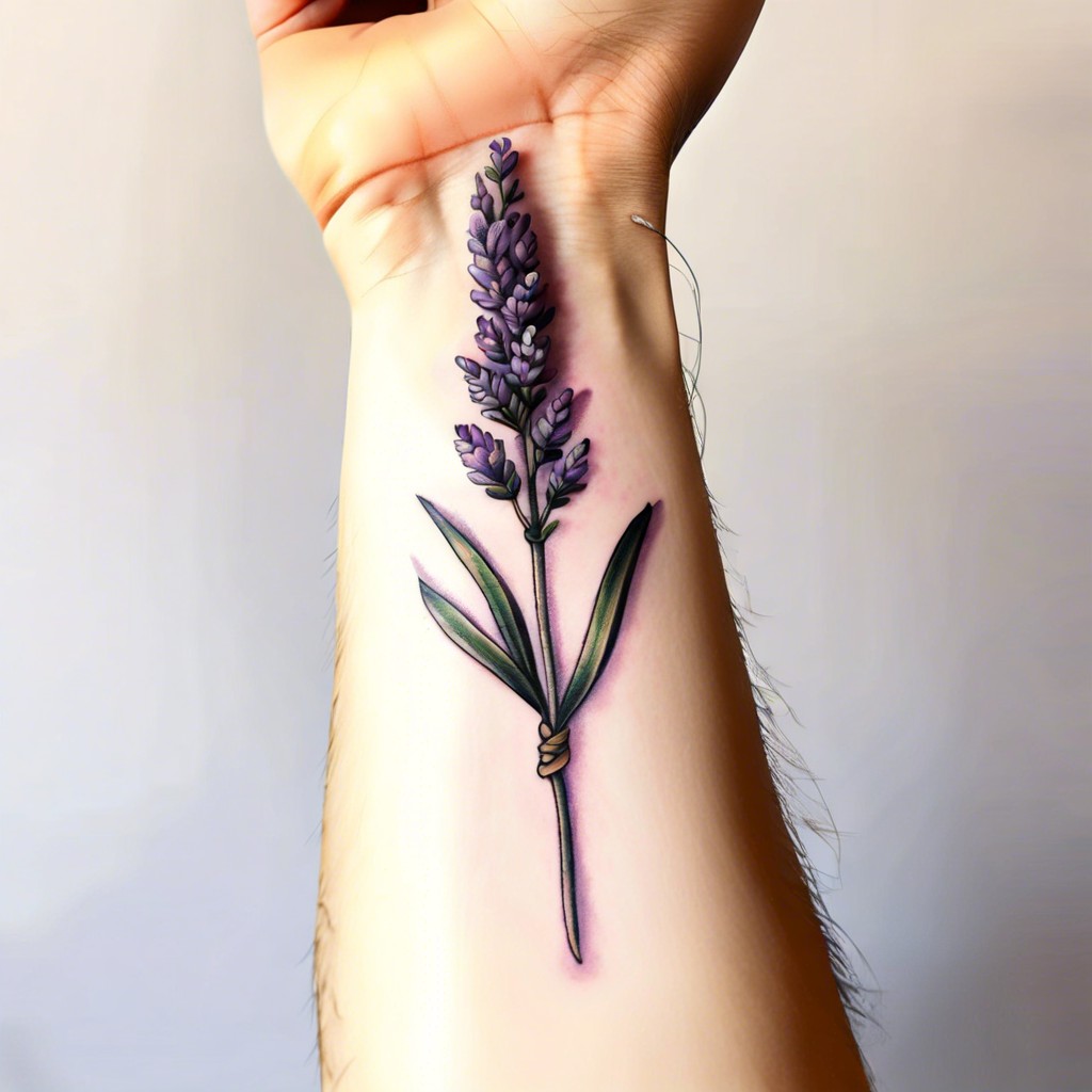 15 Lavender Tattoo Ideas to Inspire Your Next Ink