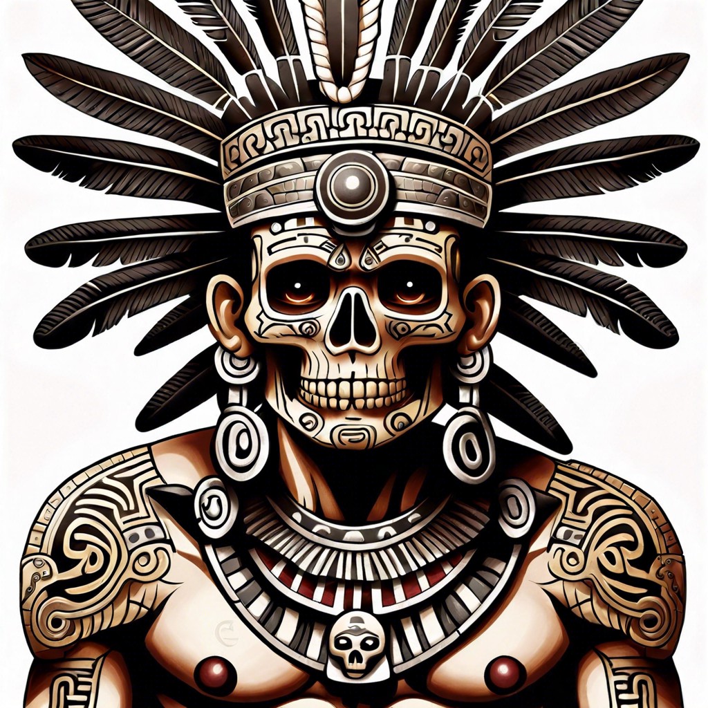 15 Aztec Tattoos Ideas to Inspire Your Next Ink