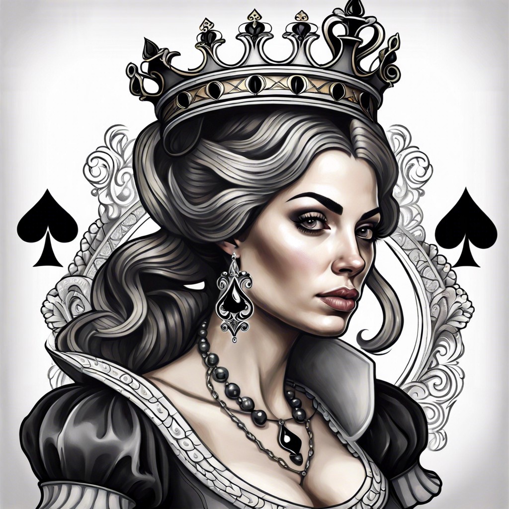 15 Queen of Spades Tattoo Ideas for Your Next Ink Inspiration