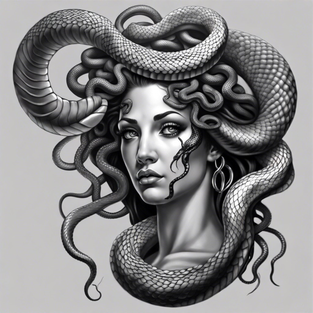 15 Feminine Beautiful Medusa Tattoo Ideas for Inspiration