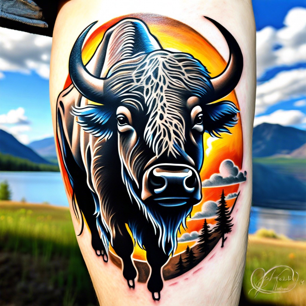 15 Bold Buffalo Tattoo Ideas to Inspire You