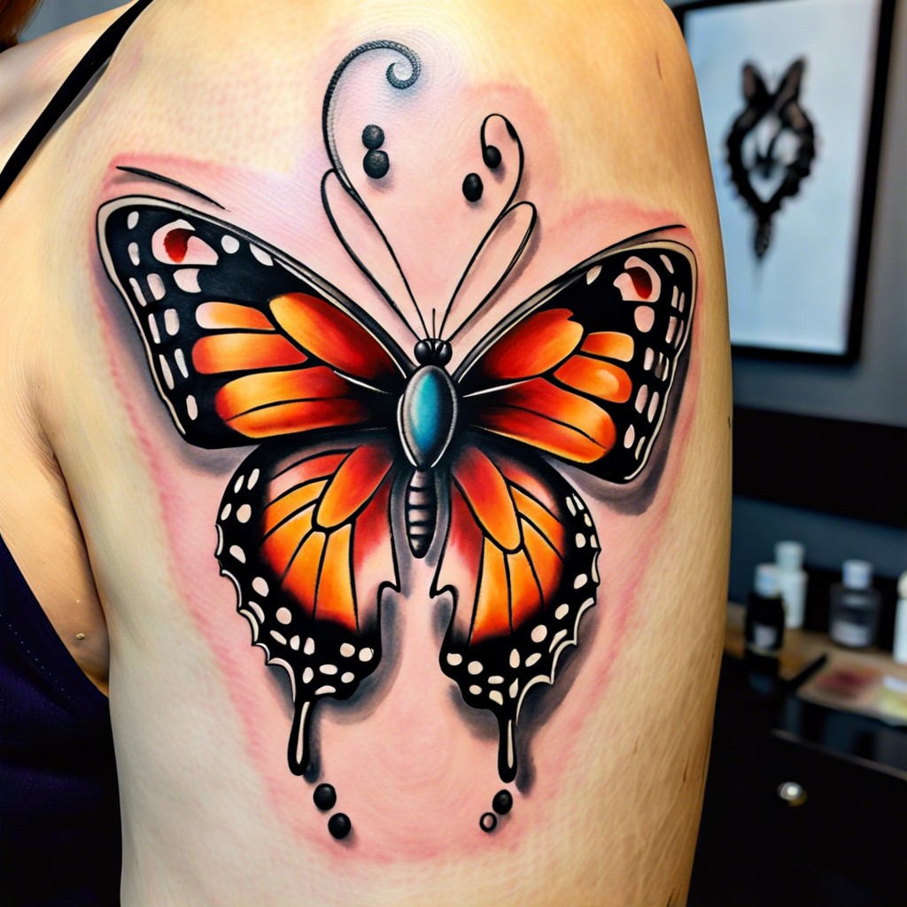 15 Semi Colon Butterfly Tattoo Ideas to Inspire Your Next Ink