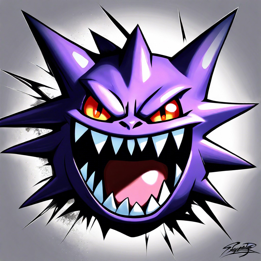 15 Gengar Tattoo Ideas to Electrify Your Style