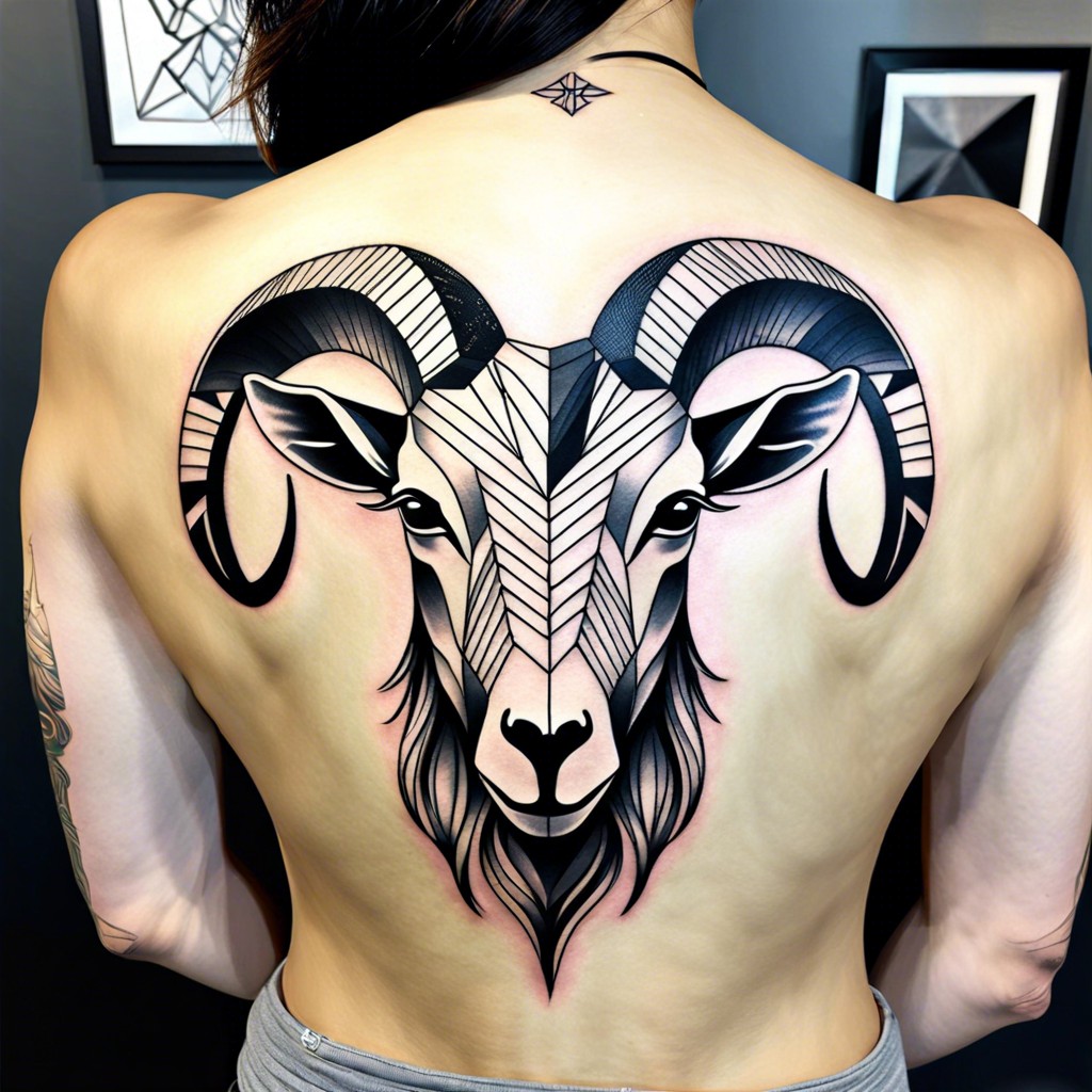 15 Cool Goat Tattoo Ideas Worth Every Bleat – This Makes Tattoo