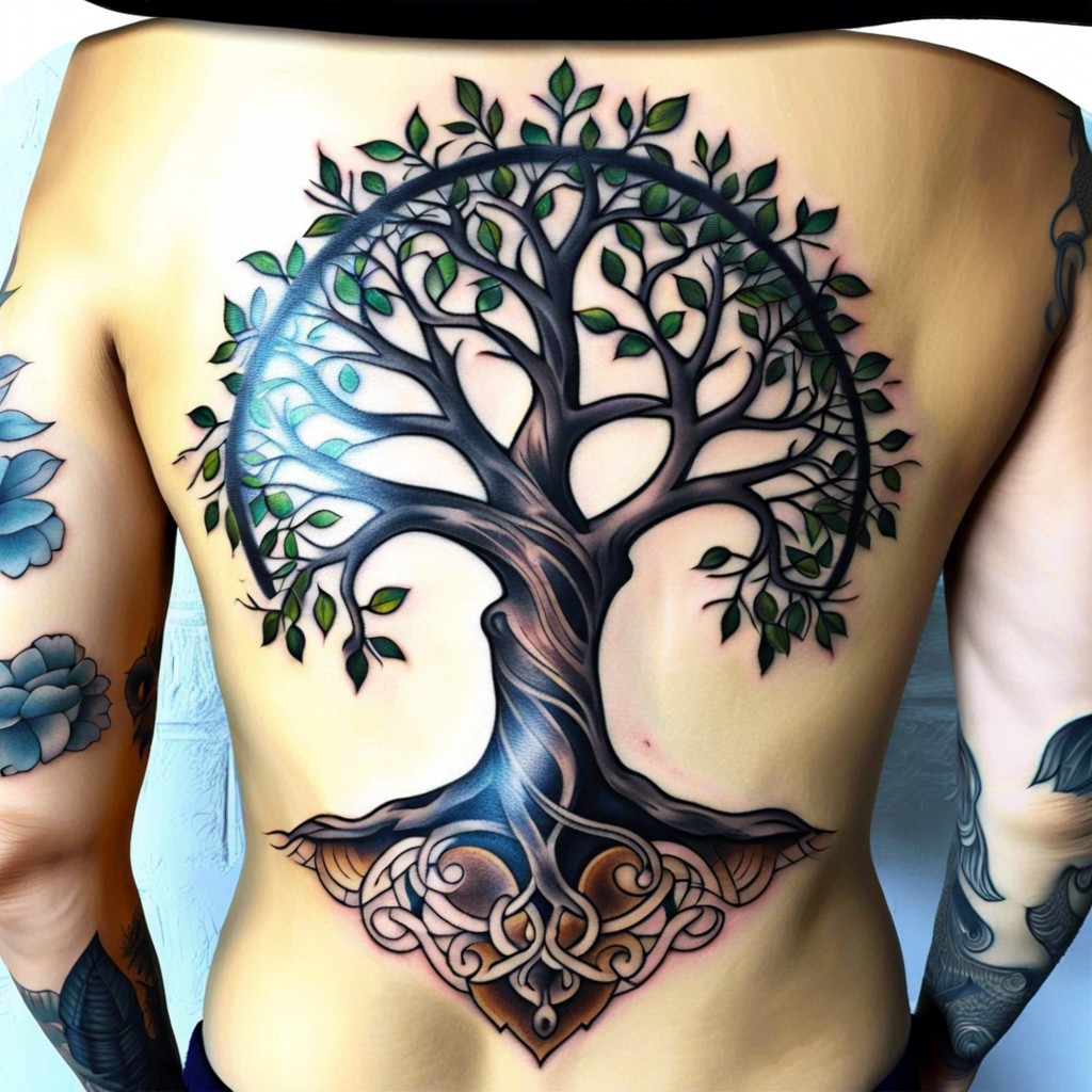 tree of life with roots connecting